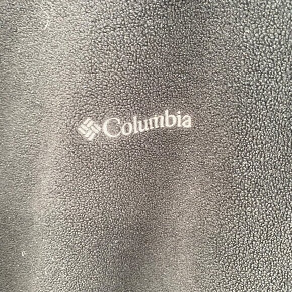 Columbia Black Fleece 1/2 Zip Pullover Men’s Size XXL - Picture 3 of 5